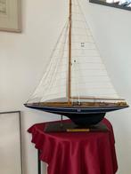 zeiljacht, zeilschip Tempest EF-22 uit Bari 76 cm - hout,, Antiek en Kunst