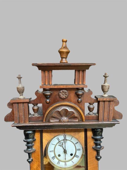 Regulateur wandklok - Hout - 1910-1920, Antiek en Kunst, Antiek | Klokken