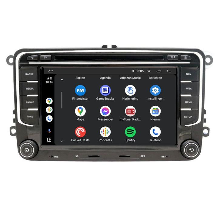 VW Amarok 2010 t/m 2020 autoradio Carplay Android 13, Auto diversen, Autoradio's, Nieuw, Ophalen of Verzenden
