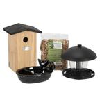 Compleet Vogelpakket - Vogelhuis en Vogelvoeding - Tuinacces, Verzenden, Nieuw