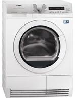 Aeg T76789nih Warmtepompdroger 8kg, Witgoed en Apparatuur, Wasdrogers, Ophalen of Verzenden, Zo goed als nieuw, Voorlader, 85 tot 90 cm