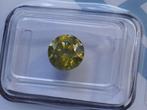 1 pcs Diamant (Natuurlijk) - 1.99 ct - Rond - P2 -, Nieuw