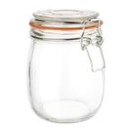 Conservenpot glas 0,75L |  8,9(Ø)x14,5(h)cm Vogue, Verzenden, Nieuw in verpakking