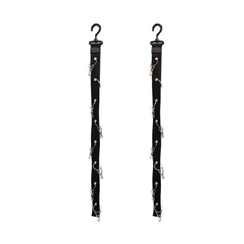 Cap Rack - Zwart - 2 Stuks - 360 Graden Draaibaar - Petten, Huis en Inrichting, Woonaccessoires | Kapstokken, Nieuw, Verzenden