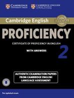 The Cambridge English Proficiency 2 Students  9781107646513, Zo goed als nieuw, Verzenden