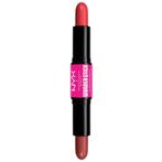 NYX Professional Makeup Dual Ended 03 Coral and Deep Peach, Sieraden, Tassen en Uiterlijk, Uiterlijk | Cosmetica en Make-up, Verzenden