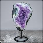 Natural Deep Purple Amethyst Doof op het podium, Uruguay-