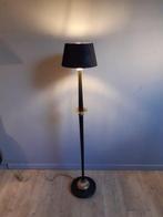 Staande lamp - Hout - vloerlamp, velvet kap