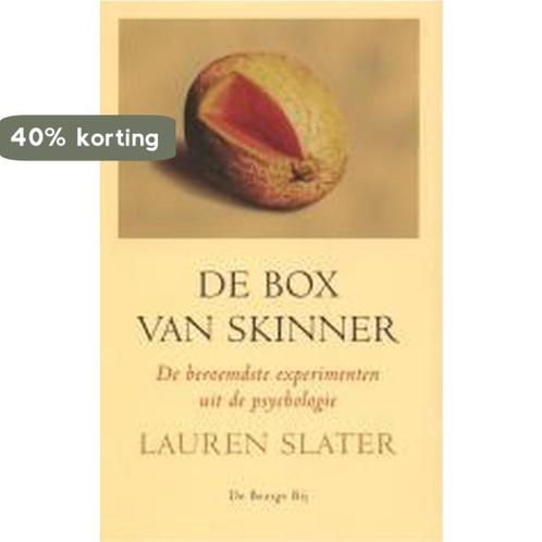 De box van Skinner 9789023414650 L. Slater, Boeken, Psychologie, Gelezen, Verzenden