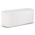 LIVSK Poef - Ovaal Ontwerp - Corduroy Bekleding - Afneembare, Verzenden, Nieuw