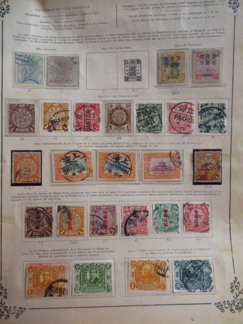 China - buitenlandse kantoren, postzegelverzameling, Postzegels en Munten, Postzegels | Azië