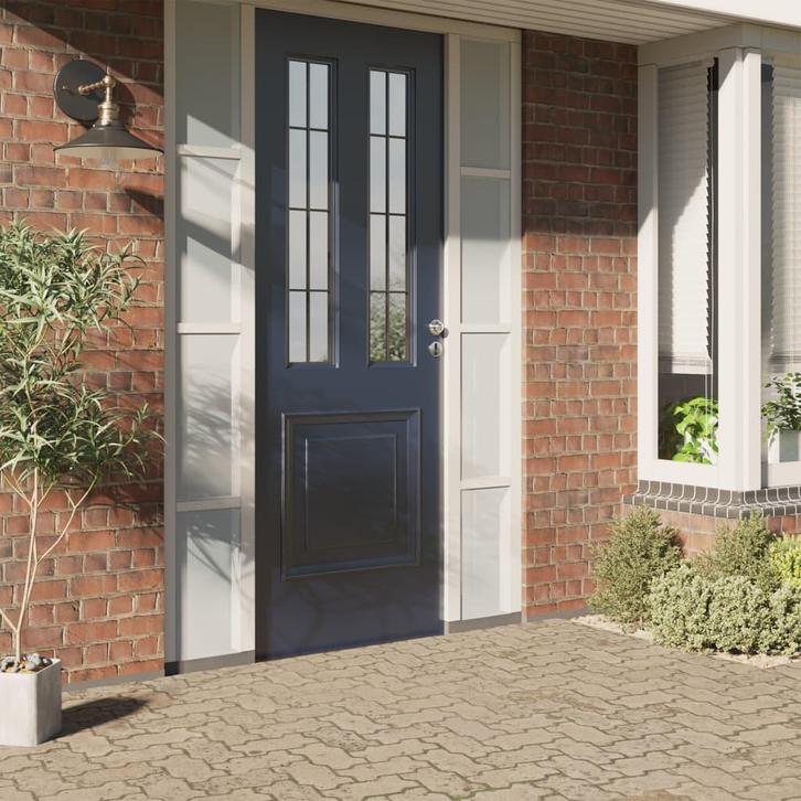 vidaXL Raamfolie strepenpatroon mat 45x1000 cm PVC, Huis en Inrichting, Stoffering | Gordijnen en Lamellen, Wit, Nieuw, Verzenden