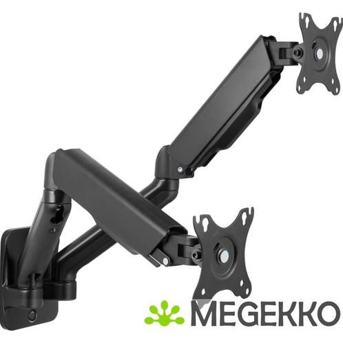 Deltaco ARM-0361 32  Dual Monitor Arm, Audio, Tv en Foto, Televisiebeugels, Nieuw, Verzenden