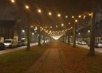 Prikkabel buiten 15 meter met warm witte LED lampen met witt, Tuin en Terras, Buitenverlichting, Verzenden, Nieuw