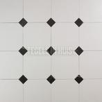 Vloertegel wandtegel octagon wit 20x20 vloertegel, Doe-het-zelf en Verbouw, Tegels, Ophalen, Keramiek, Nieuw, 10 m² of meer