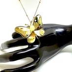 Natuurlijke Baltische Amber vlinder broche/pendant -, Sieraden, Tassen en Uiterlijk, Antieke sieraden