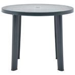 Tuintafel 89 cm kunststof groen (Tafels, Tafels-Stoelen), Verzenden, Nieuw