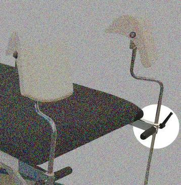 Kniesteunhouders per paar tbv Habru onderzoeksbanken MME-ML beschikbaar voor biedingen