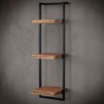Fraaai Woody metaal wandplank 30x100 cm - Outlet A, Ophalen of Verzenden, Nieuw