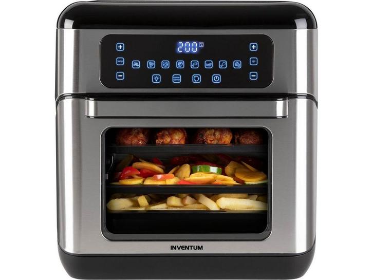 Inventum GF1200HLD - Airfryer oven - 12 liter - 8, Witgoed en Apparatuur, Ovens, Zo goed als nieuw, Verzenden