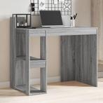 vidaXL Bureau 103,5x56,5x94 cm bewerkt hout grijs sonoma, Huis en Inrichting, Verzenden, Nieuw