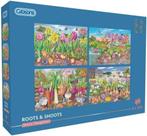 Roots & Shoots (4x500 stukjes) | Gibsons - Puzzels, Hobby en Vrije tijd, Denksport en Puzzels, Verzenden, Nieuw