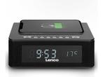 Lenco CR-580BK - Wekkerradio met Qi Wireless Smartphone, Verzenden, Nieuw
