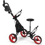 Trendmix Golf trolley Met 3 Wielen Verstelbaar Lichtgewicht, Ophalen of Verzenden, Nieuw