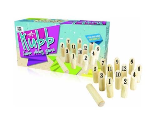 Kubb spel met cijfers - 32 cm, Watersport en Boten, Bootonderdelen, Nieuw, Verzenden