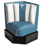 Bel Air Classic Diner Hoek voor Hoekbank Blauw 60 x 60 cm, Ophalen, Gebruikt