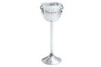Elegante champagnekoeler CHAMPAGNE 75cm gepolijste zilveren, Ophalen of Verzenden, Nieuw