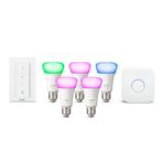 Philips Hue White and Color Starterset + E27 Duo pack, 1100l