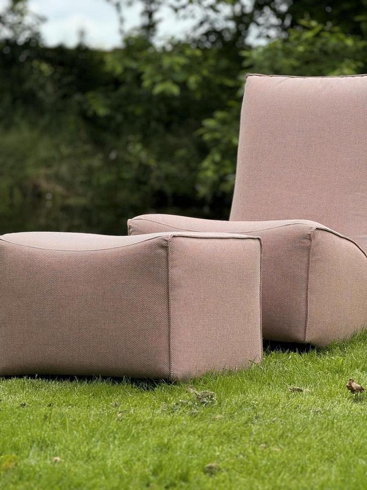 Malaga Outdoor Lounge Fauteuil – Showroommodel NU €499,- (va, Tuin en Terras, Tuinstoelen, Zo goed als nieuw, Textileen, Ophalen