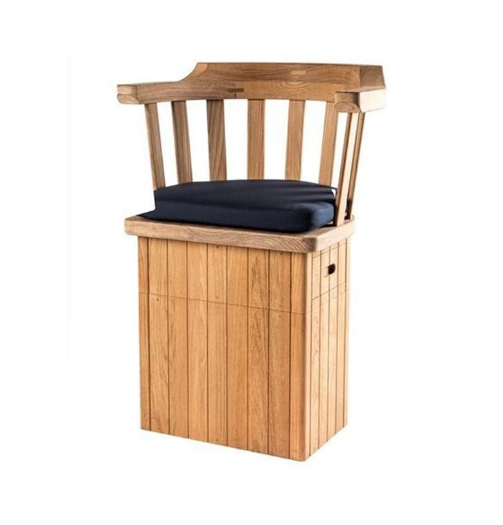 ARC Marine Teak kolom met lade voor stuurstoel 2050, Watersport en Boten, Accessoires en Onderhoud, Nieuw, Ophalen of Verzenden