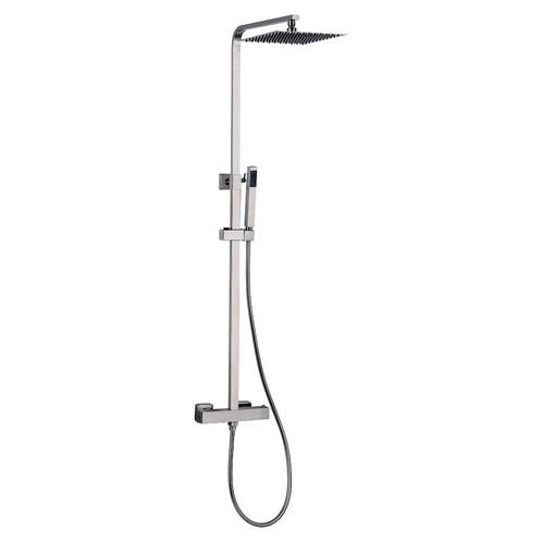 Opbouw regendouche 25cm vierkant hoofddouche thermostatisch, Doe-het-zelf en Verbouw, Sanitair, Verzenden