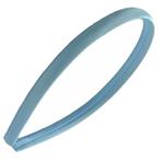 Fako Fashion® - Diadeem - Satijn - 10mm - Lichtblauw, Sieraden, Tassen en Uiterlijk, Uiterlijk | Haarverzorging, Verzenden, Nieuw