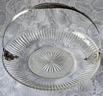 Schaal - .835 zilver - Kristal met zilver, Antiek en Kunst