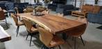 *massief suar houten eettafel maat 242x100., Nieuw, Overige houtsoorten, Ophalen