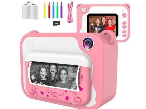 Veiling - Ushining digitale camera voor kinderen, Audio, Tv en Foto, Fotocamera's Digitaal, Gebruikt