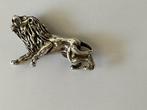 Miniatuur figuur - Miniatuur leeuw - .925 zilver