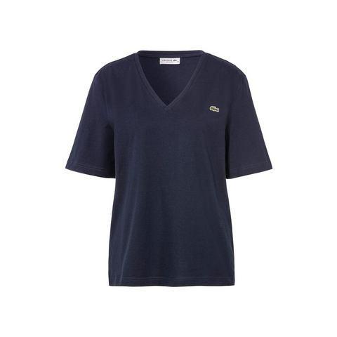 Lacoste T-shirt met lacoste-logo op borsthoogte, Kleding | Dames, T-shirts, Nieuw, Verzenden