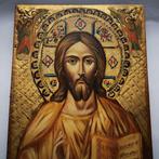Icoon - Russisch handgeschilderd icoon Jezus Pantokrator,