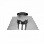 Rookkanaal RVS, 0°-5° dakdoorvoer/dakplaat plat,  Ø230, Huis en Inrichting, Kachels, Ophalen of Verzenden, Nieuw