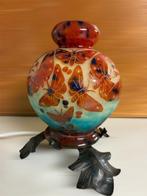 Le Verre Francais - Charles Schneider - Lamp - Glas, Metaal