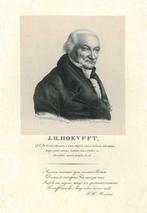 Portrait of Jacob Hendrik Hoeufft, Antiek en Kunst, Kunst | Etsen en Gravures