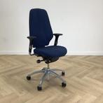 RH logic ergonomische bureaustoel, blauw - grijs, Huis en Inrichting, Bureaustoelen, Gebruikt, Blauw, Ophalen of Verzenden, Bureaustoel