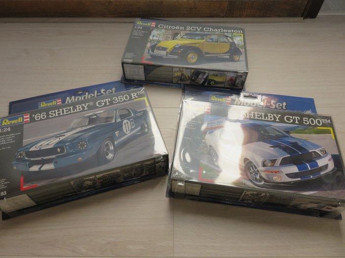 Revell 1:24 - Modelauto (12) - 3 Kits Cars Citroên, Hobby en Vrije tijd, Modelauto's | 1:5 tot 1:12