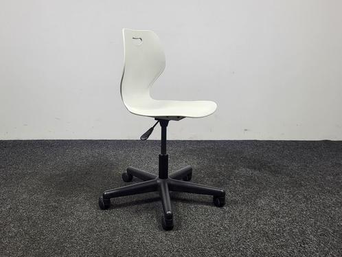 Bureaustoel Wave Wit, Huis en Inrichting, Bureaustoelen, Bureaustoel, Gebruikt, Ergonomisch, Ophalen of Verzenden
