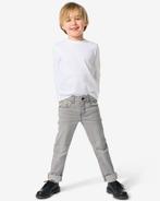 HEMA Kinder broek jogdenim skinny fit grijs, Verzenden, Nieuw