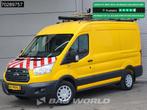 Ford Transit 130pk L2H2 Navi Airco Cruise Camera Parkeersens, Stof, Gebruikt, Euro 6, Overige kleuren